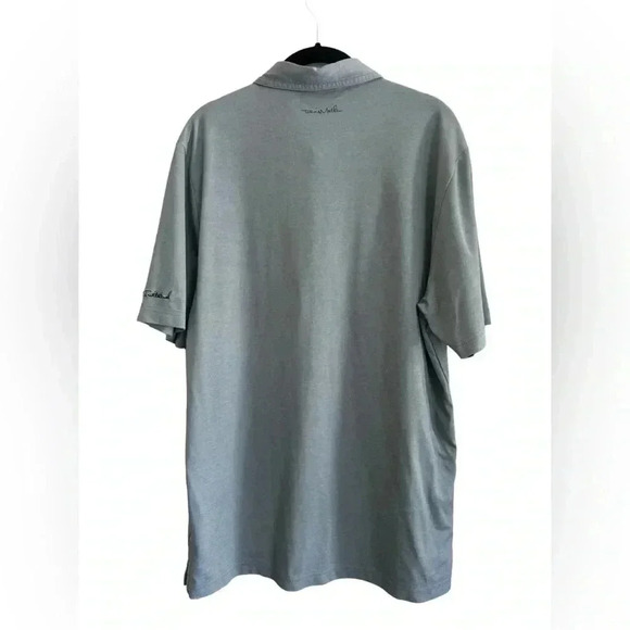 Mens Travis Mathew Golf Brand Micro stripe Pima Cotton Polo Shirt L - Picture 2 of 11